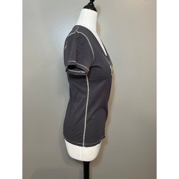 Women's Medium Harley Davidson Dark Grey Shirt - Picture 2 of 10